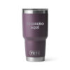 Termo yeti 30oz personalizado con grabado laser morado