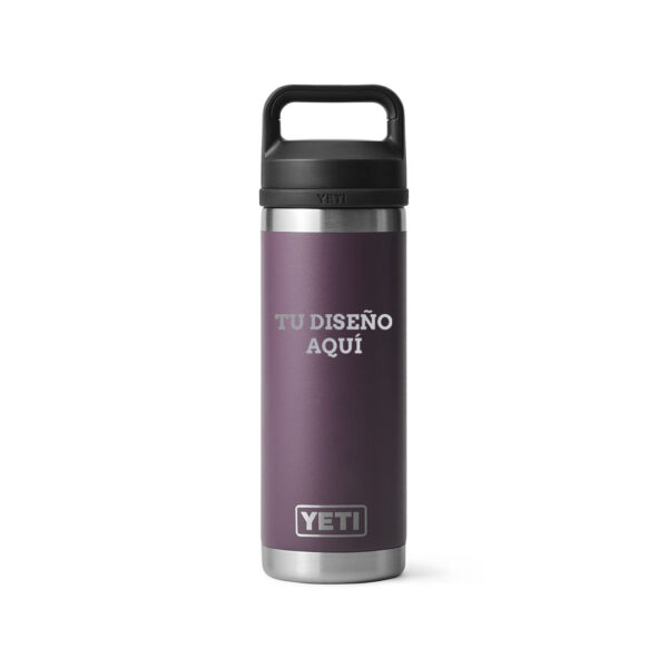 Botella yeti personalizada 18oz morado