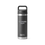 Botella yeti personalizada 18oz negro