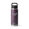 Botella yeti 26oz personalizada con grabado laser morado