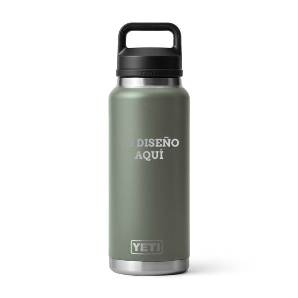 Botella yeti 36oz personalizada con grabado laser militar