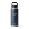 Botella yeti 36oz personalizada con grabado laser azul