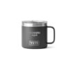 Taza yeti 10oz personalizada con grabado laser gris