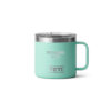 Taza yeti 10oz personalizada con grabado laser celeste