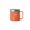 Taza yeti 10oz personalizada con grabado laser naranja