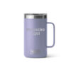 Taza yeti 24oz personalizada con grabado laser morado