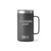 Taza yeti 24oz personalizada con grabado laser negro