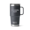 Taza yeti 20oz personalizada con grabado laser gris