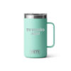 Taza yeti 24oz personalizada con grabado laser celeste