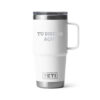 Taza yeti 20oz personalizada con grabado laser blanco