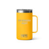 Taza yeti 24oz personalizada con grabado laser amarillo