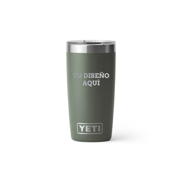 Termo yeti 10oz personalizado con grabado laser militar