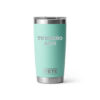 Termo yeti 20oz personalizado con grabado laser celeste