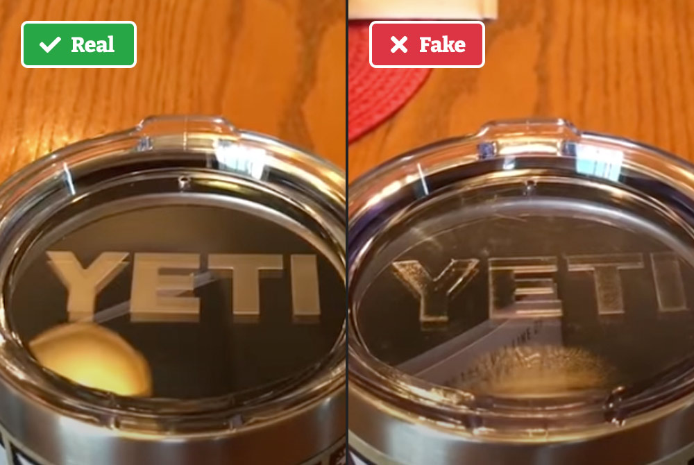 Como diferenciar un Yeti original de una copia pirata? 