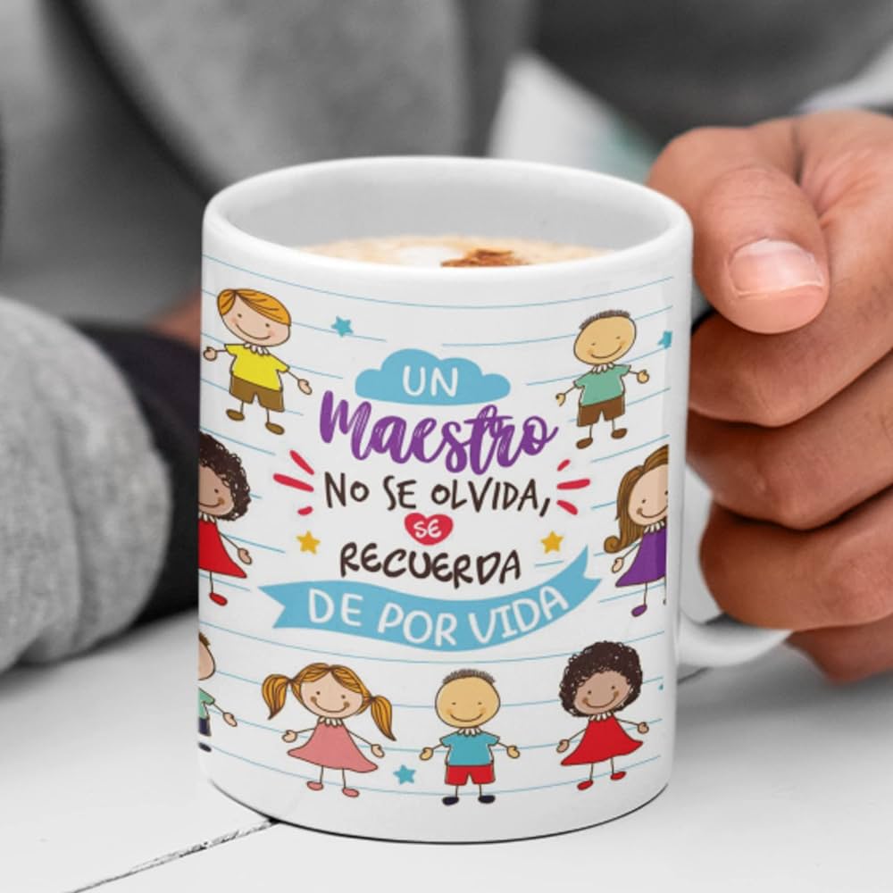 Taza personalizada para maestros