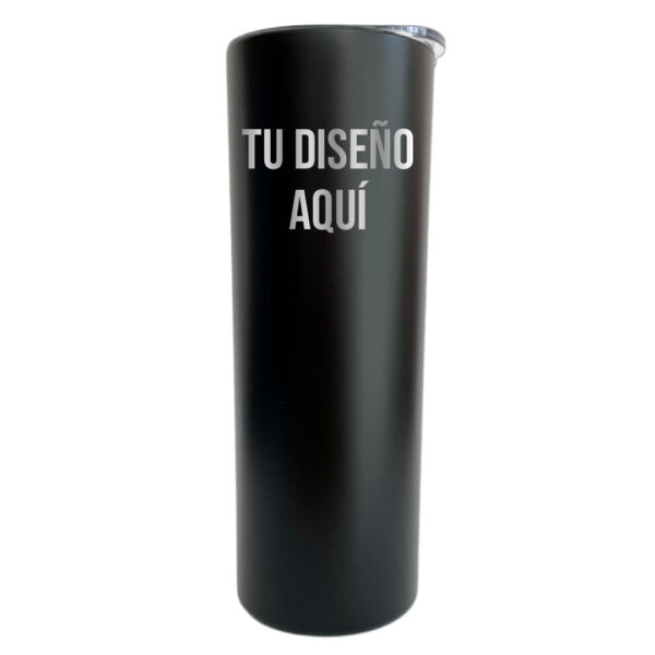 Termo Personalizado 20oz Skinny Negro