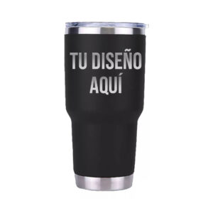 Termo Personalizado con nombre Negro 30oz